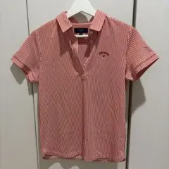 Callaway ストライプ ゴルフシャツ Mサイズ