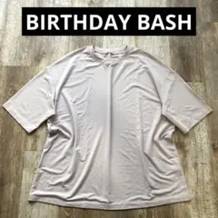 バースデーバッシュ　BIRTHDAY BASH　Ｔシャツ　無地ベージュ　Ｕネックのサムネイル