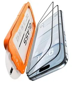 iphone Air ガラスフィルム 2枚セット 全面保護最強硬度10H 耐衝撃