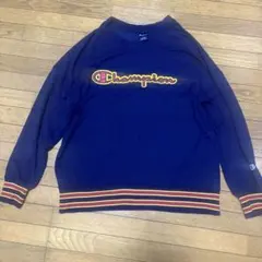Champion ネイビー スウェット L