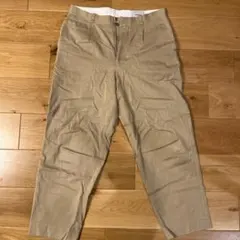 YAECA チノ タックテーパード 19606