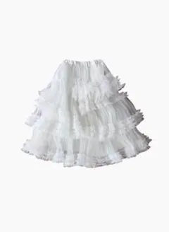 未着用”Ballerina” blooming tulle skirt