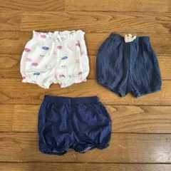 baby GAP フラミンゴ柄　パンツ3点セット 70㎝　　カボチャパンツ