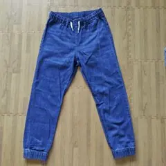 ジョガーパンツ　デニム　130cm