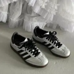 adidas アディダス SAMBA OG シルバーメタリック［25.5cm］