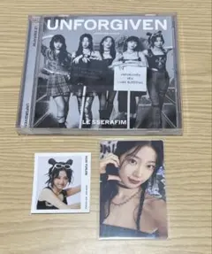 lesserafim カズハ ユンジン unforgiven ユニバ トレカ