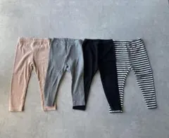 UNIQLO キッズスパッツ　パンツ　90 ４枚