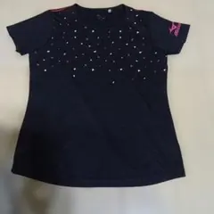 Mizuno 半袖Tシャツ L ネイビー
