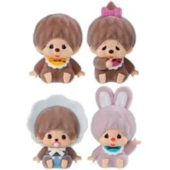 全4種 capsule flockies モンチッチ カプセル フロッキーズ