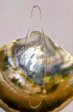 現品限り　シルバー925 リンクチェーン ネックレス 40センチ　B-3