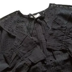 新品　SM2☆取り外しレース付ドビーブラウス