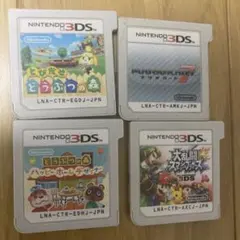 ニンテンドー3DS ソフト 4本セット