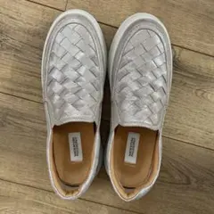 MACKINTOSH PHILOSOPHY メッシュスリッポン24シルバー美品