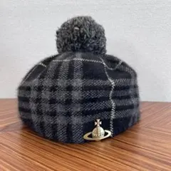 薇薇安·韋斯特伍德 格紋 貝蕾帽