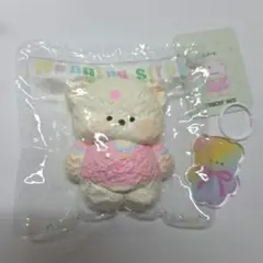 文清スクイーズ　たくましい子熊2.0　キラキラ子熊　スイート　ピンク