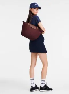 ロンシャン【Longchamp】ルプリアージュグリーントートバッグ