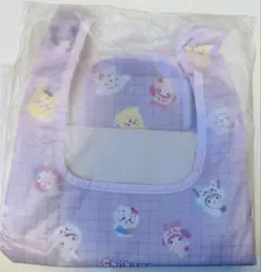 ちいかわ サンリオキャラクター コラボ エコバッグ 紫