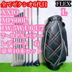 全て6代目　ゼクシオ XXIO6 レディース ゴルフクラブセット 初心者　優しいのサムネイル
