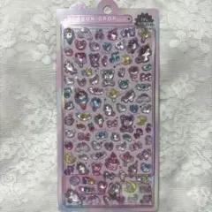 【正規品】ボンボンドロップシール ミニ ゆめいろ くま ユニコーン