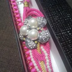 パール帯締め 振袖用 ※美品