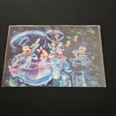 ディズニーリゾート　ナイトフォールグロウ　ポストカード