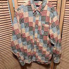 シップス　パッチワークシャツのサムネイル