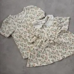 tete a tete 花柄 トップス 2点セットのサムネイル