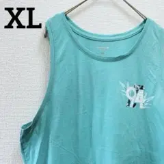 希少✨️OLD NAVY ACTIVE【XL】タンクトップ エメラルドグリーン