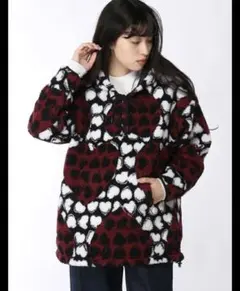 X-GIRL HEART BOA HOOD TUNICのサムネイル