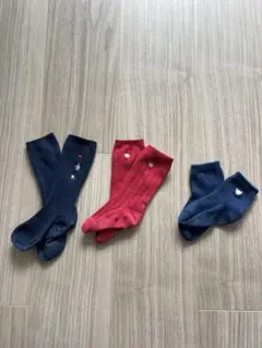 ファミリア　ベビー靴下 3足セット