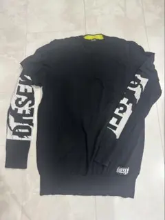 DIESEL サマーニット　黒　Mのサムネイル