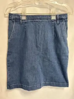 ナチュラルビューティーベーシックデニムタイトスカート