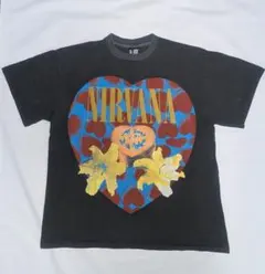 一点のみ【新品】 NIRVANA ハートTシャツ M タイ購入 ニルバーナ Nirvana ハート シェイプド ボックス tee tシャツ