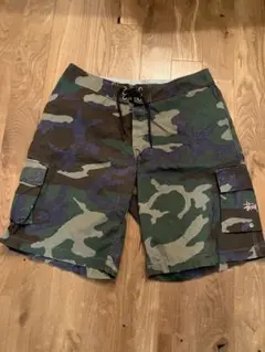 OLD STUSSY ハーフパンツ カモフラ USA製 33のサムネイル
