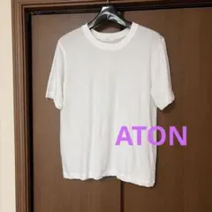 エイトン FRESCASINGLE JERSEY SS EX Tシャツ　ホワイトのサムネイル