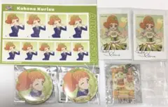 栗栖ここね アイカツ バースデー缶バッジ だれでもアイドル活動アクリルチャーム