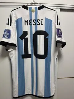 感動アルゼンチン代表メッシ選手2022W杯着用オーセンティック