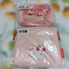 ハローキティ　くじ　ポーチと巾着　2個セット