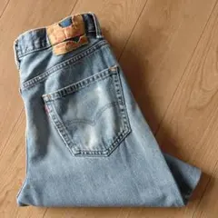 Levi's 550ジーンズ/デニム/13年製/古着/実寸W32L30/裾直有