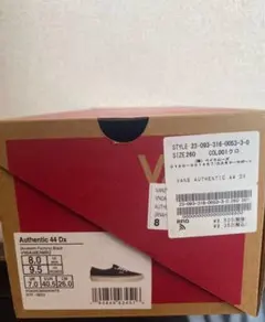 VANS オーセンティック アナハイム 26cm ブラック　バンズ