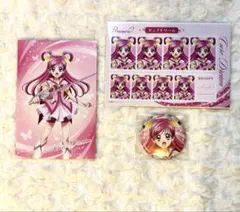 アイカツ 刺しゅう缶バッジ ノンアイロンシールワッペン 神崎美月 