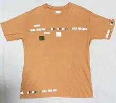 美品 Karl Helmut カールヘルム ロゴ Tシャツ　マスタード オレンジのサムネイル