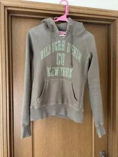 Hilfiger Denim カーキパーカーS