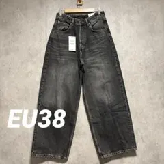 ZARA スーパーバギーフィットジーンズ EU38 jp30 エキストラバギーのサムネイル