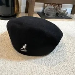 KANGOL ベレー帽 ブラック