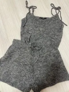 Kastane ニットパンツ&キャミソール