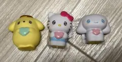 サンリオ エモきゅん フィギュア ハローキティ ポムポムプリン シナモロール
