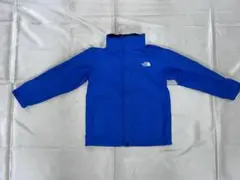 130キッズ The North Face レインジャケット 青