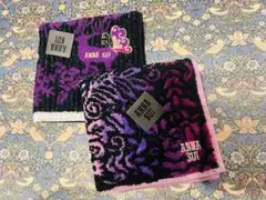 新品未使用　タグ付　アナスイ　annasui タオルハンカチ ハンカチ　2枚