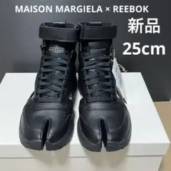 新品 メゾンマルジェラ ×リーボック レザー タビ ハイカット スニーカーのサムネイル